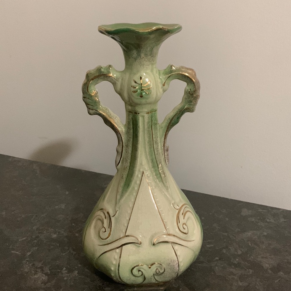 Vintage Royal Fenton Staffordshire England Vase Circa